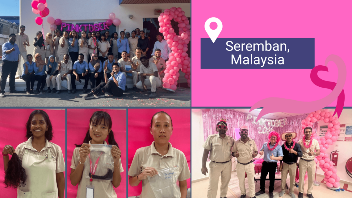 Pink Ribbon Action Day 2024 at CeramTec in Seremban, Malaysia