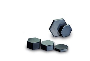 Ceramics Hexagons ballistic applications
