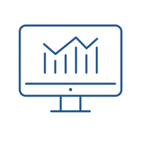 Symbol for the worldwide sales development of CeramTec