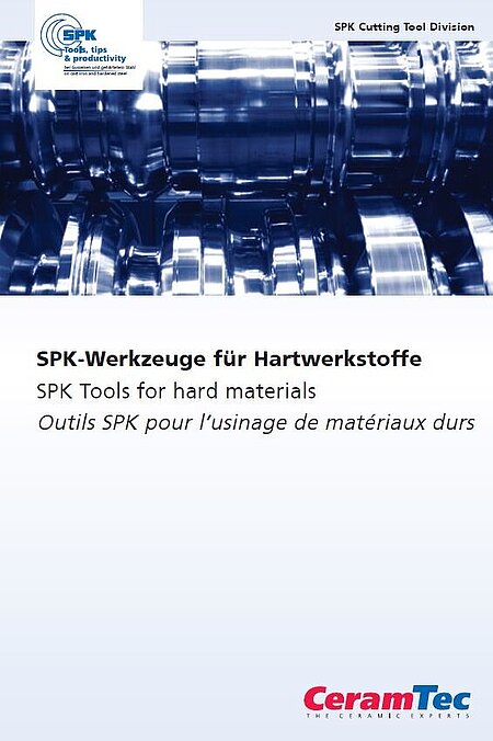 Titelbild der CeramTec Hartwerkstoffe Broschüre