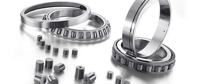 Rolling bearing rollers made of silicon nitride ceramic