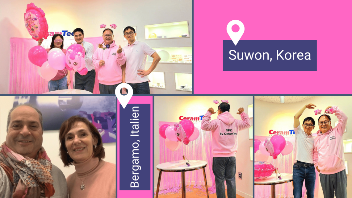 Pink Ribbon Action Day 2024 at CeramTec in Suwon, Korea