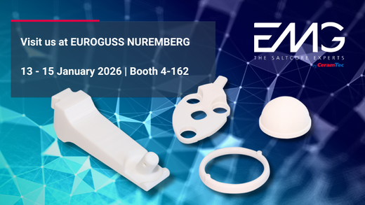 Event teaser for EUROGUSS 2026 in Nuremberg, where EMG Saltcores will be represented.