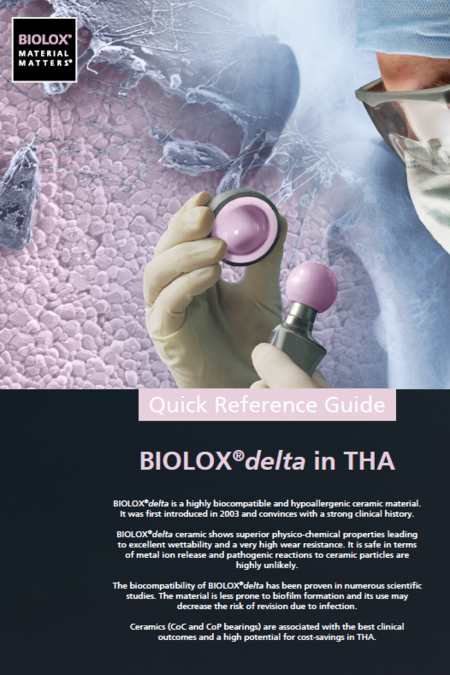 Kurzanleitung zu BIOLOXdelta von CeramTec Medical