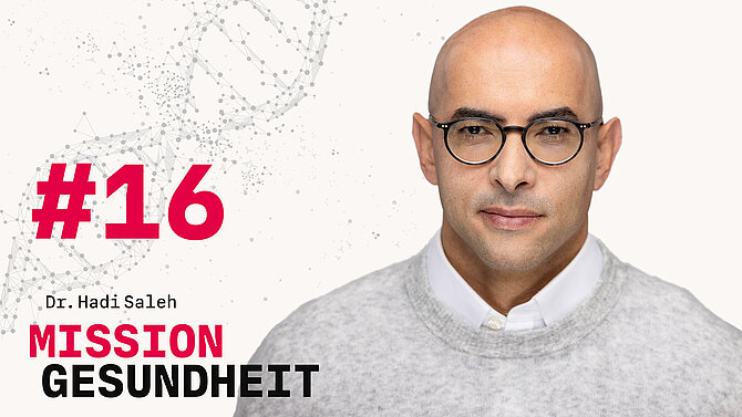 Titelbild zu Folge 16 des Podcast Mission Gesundheit