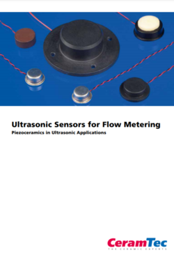 Cover picture of the ultrasonic sensors flow measurement brochure