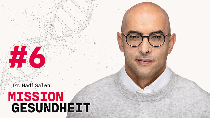 Titelbild zu Folge 6 des Podcast Mission Gesundheit