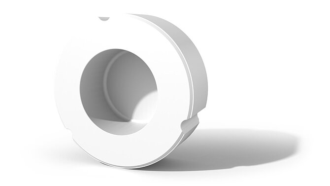 Membrane blanche pour capteurs de pression CeramTec