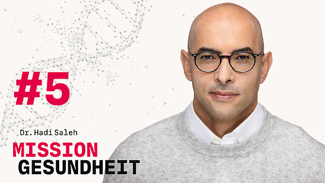 Titelbild zu Folge 5 des Podcast Mission Gesundheit