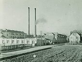 Old picture of a factory
