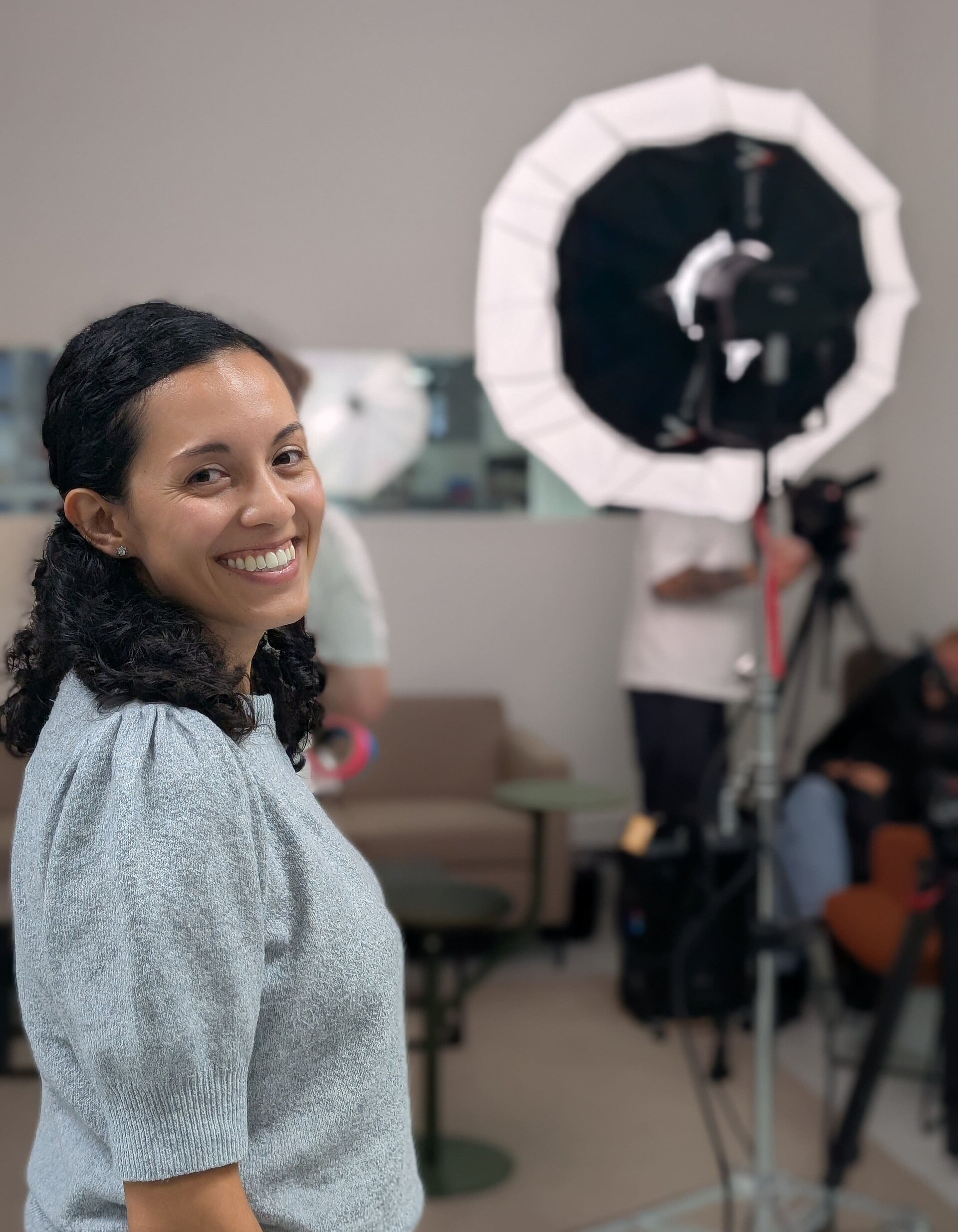 Paola Hernandez from CeramTec as part of THE Länd campaign for innovative employers from Baden-Württemberg