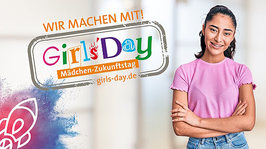 Flyer zur Teilnahme der CeramTec am GirlsDay 2025