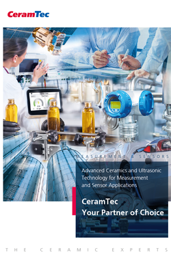 Cover page of the Measurement & Sensors brochure