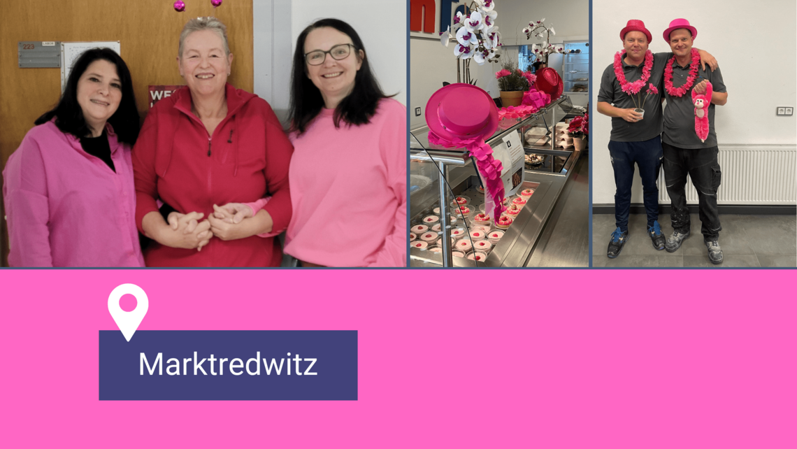 Pink Ribbon Action Day 2024 at CeramTec in Marktredwitz