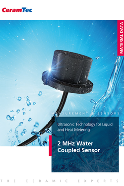 Cover page of the Water Couples Sensor brochure