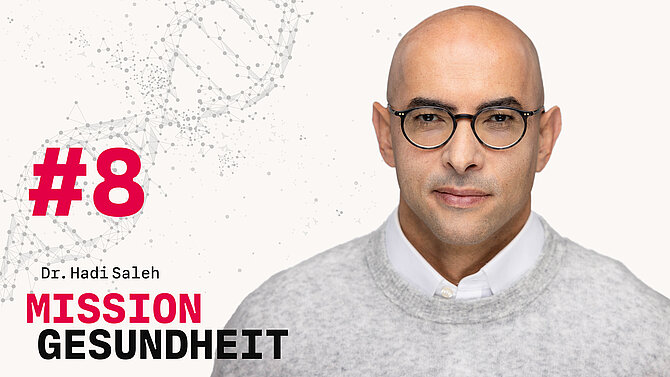 Titelbild zu Folge 8 des Podcast Mission Gesundheit