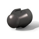 Axe de palier de volet d'échappement noir de CeramTec