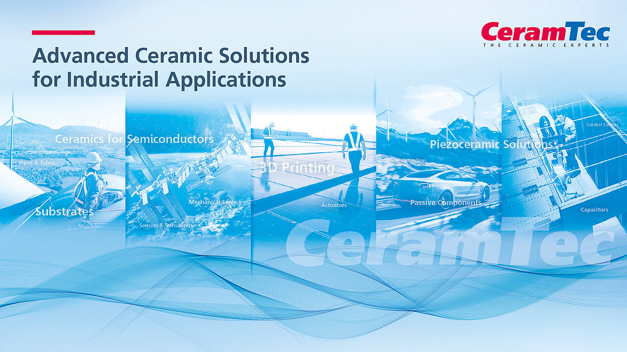 Flyer zum Event-Auftritt von CeramTec bei der Advanced Ceramics Show Birmingham 2026