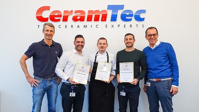 Teamfoto CeramTec Werte 2023