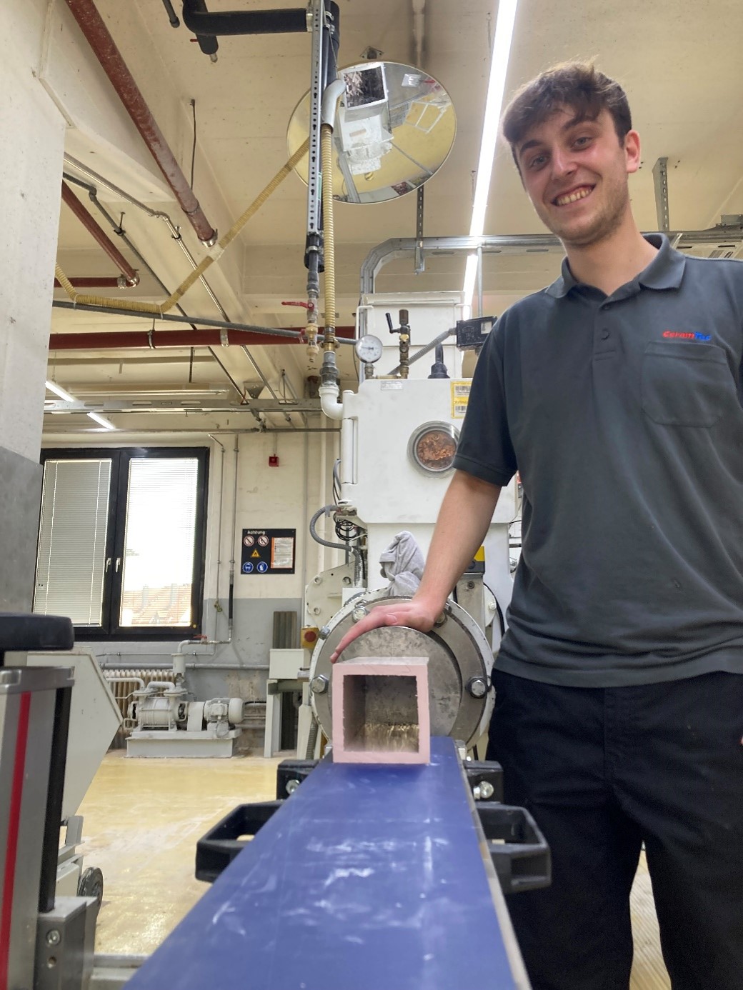 Hans Laus in der Produktion