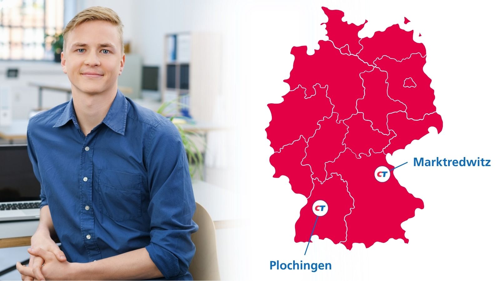 Ausbildung zum Fachinformatiker in Lauf, Plochingen und Marktredwitz