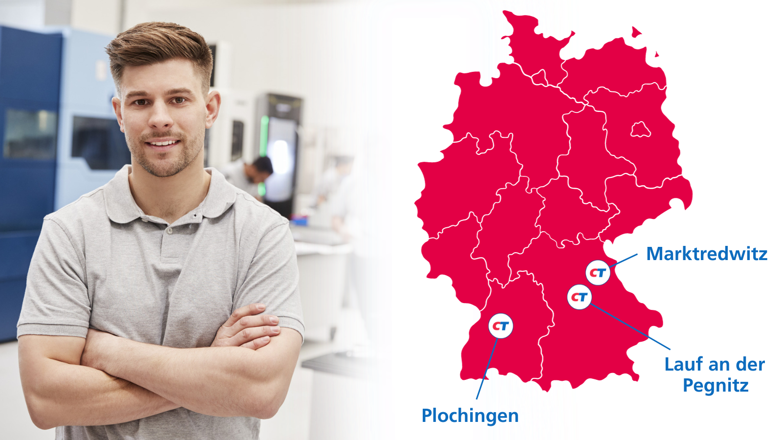 Ausbildung zum Technischen Produktdesigner in Lauf, Plochingen und Marktredwitz